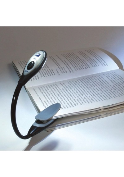 Kitap Okuma Işığı Led Booklight Kıskaçlı Pilli Model Led Işık .