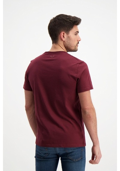 Rich Erkek Yıkamalı Basic T-Shirt (481343677)
