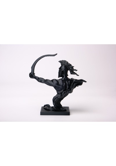 The Archer's Might Spartan Savaşçı Dekoratif Heykel