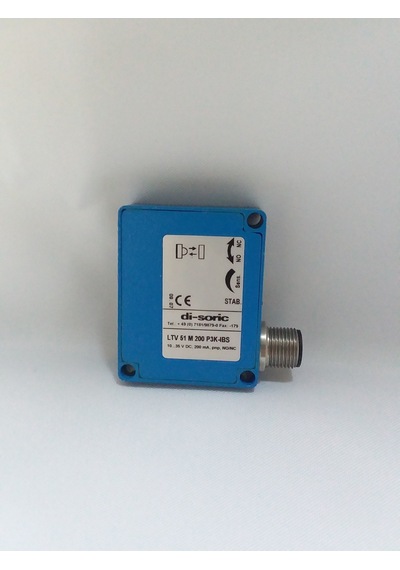 Disoric 203137 Ltv 51 M 200 P3k-ıbs Laser Diffuse Sensor