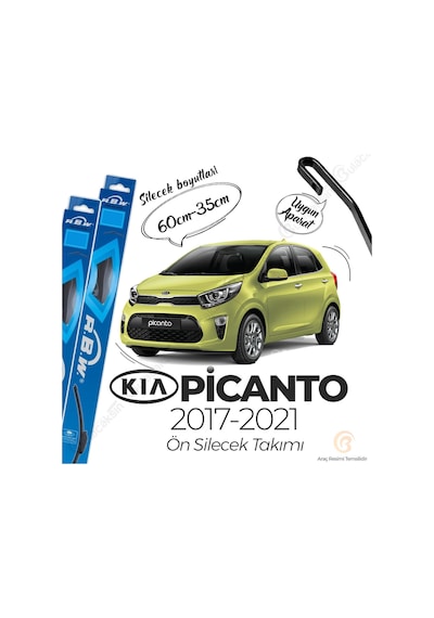 Kia Picanto Muz Silecek Takımı 2017-2021 Rbw Kia Picanto Muz Silecek Takımı 2017-2021 Rbw