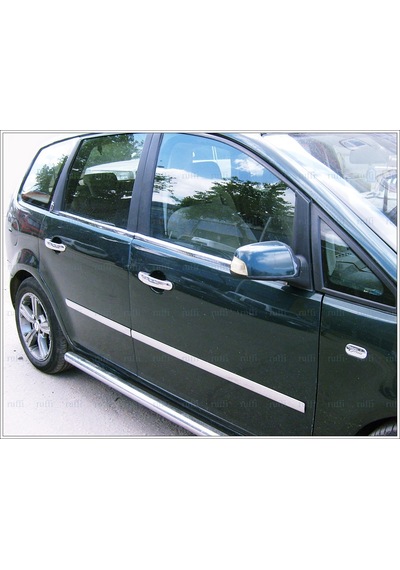 Famsotomotiv Ford C-Max Krom Cam Çıtası 4 Prç. 2003-2010 Paslanmaz Çelik