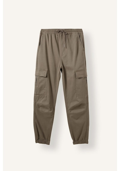 Defacto Regular Fit Beli Bağcıklı Kargo Cepli Jogger Pantolon F4681ax26aukh401 Haki-kh401 Defacto Regular Fit Beli Bağcıklı Kargo Cepli Jogger Pantolon F4681ax26aukh401 Haki-kh401
