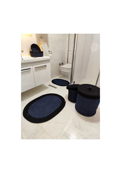 Jüt Hasır 6 Lı Banyo Paspas Takımı Bohem Tarzı Paspas:50x80/ 40x60 /çamaşır Sepet 40x36 ,25x26 Kırçılmavi Siyah Kırçılmavi Siyah Jüt Hasır 6 Lı Banyo Paspas Takımı Bohem Tarzı Paspas:50x80/ 40x60 /çamaşır Sepet 40x36 ,25x26 Kırçılmavi Siyah Kırçılmavi Siyah