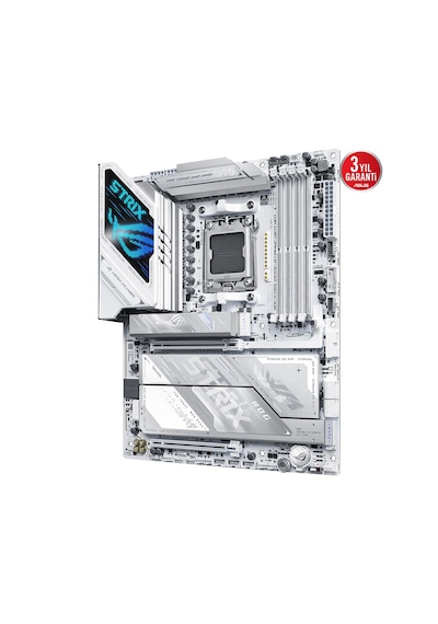 Asus Rog Strıx X870e-a Gamıng Wıfı7 Neo Amd X870 Am5 Ddr5 9600 Hdmı 2xusb4 4x M2 Usb3.2 Wifi 7 + Bt Aura Rgb 5gbit Lan Atx 16+2+2 Güç Aşamaları, Çift