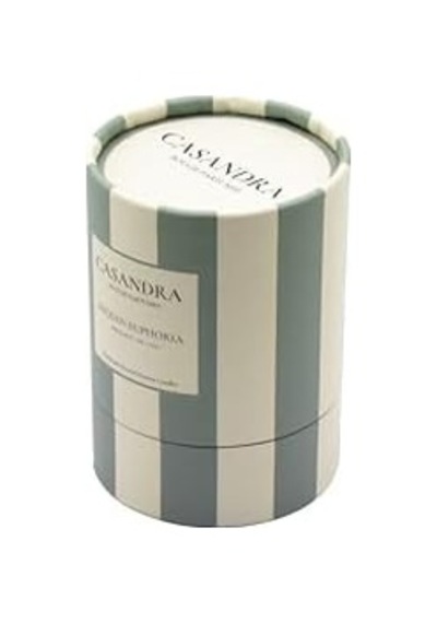 Casandra Aegean Euphoria Soya Mum Bergamot & Incir & Ud Kokulu Dekoratif Aromaterapi Mum