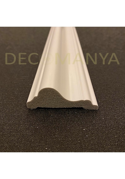 Decomanya Boyanabilir Duvar Çıtası 6 Cm Poliüretan Duvar Çıtası