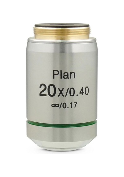 Mikroskop Objektifi 20x Infinity Plan Sonsuz Plan 20x/0.40 /0.17 Özel Kabında