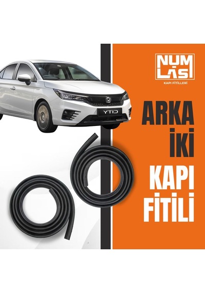 Honda City 2020-2025 Arka İki Kapı Fitili-a Kalite-numlas-nm6064