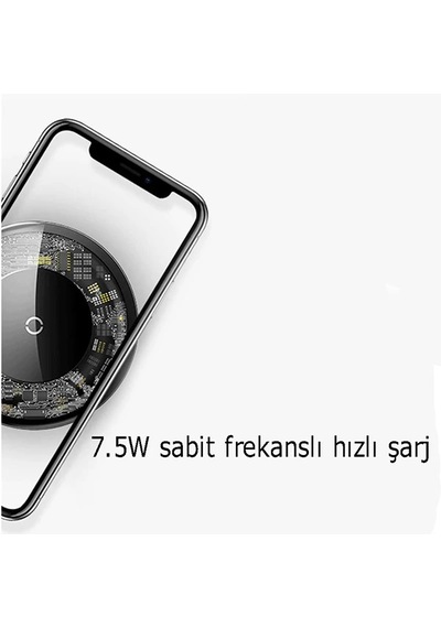 Baseus Simple Kristal 10w Qi Wireless Kablosuz Hızlı Şarj- 5775