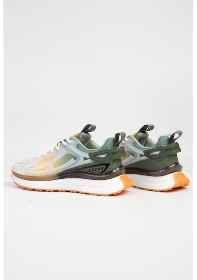 Pierre Cardin 10106 Beyaz Haki Kadın Sneaker Spor Ayakkabı Beyaz