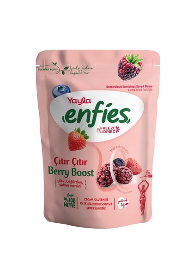 Yayla Enfies Freeze Dried Berry Boost 15 G X18