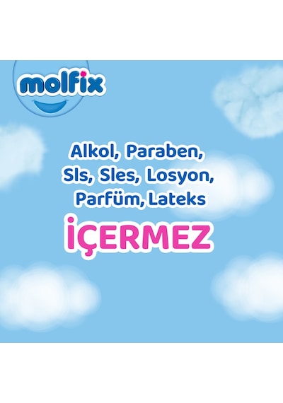 Molfix 5 Beden Bebek Bezi Mega Paket 100x3 300 Adet 5 Numara
