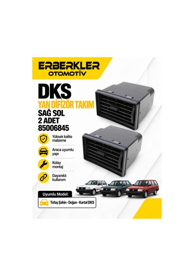Dks Yan Difizör Takım Sağ Sol 2 Adet 85006845 - Erb1584