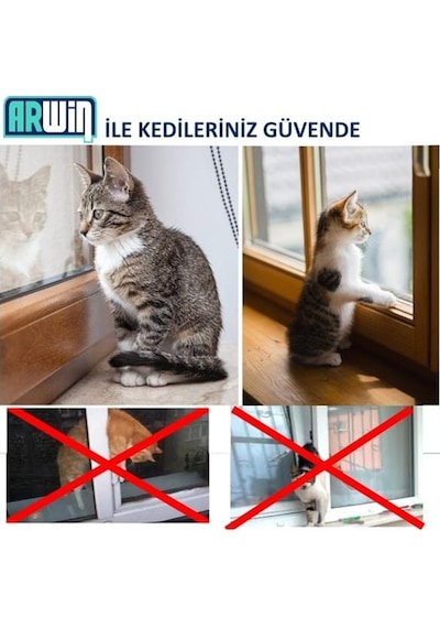 Arwin Kapı Pencere Kademeli Havalandırma Kolu Sağ Açılım