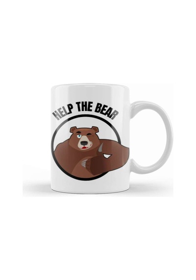 Help The Bear Kupa Bardak Porselen No12193 Karışık