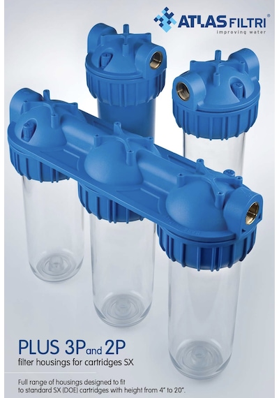 Atlas Filtre Kabı 20'' Housing 1 1/2'' Bağlantılı - Za1381901