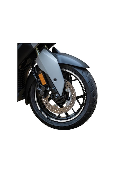 GP Kompozit Yamaha XMAX 2004-2022 Uyumlu Jant Şeridi Reflektif Gri