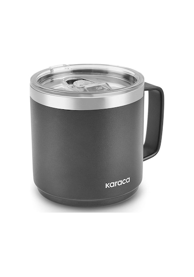 Karaca Thermal Çelik Mug 420 ml Siyah