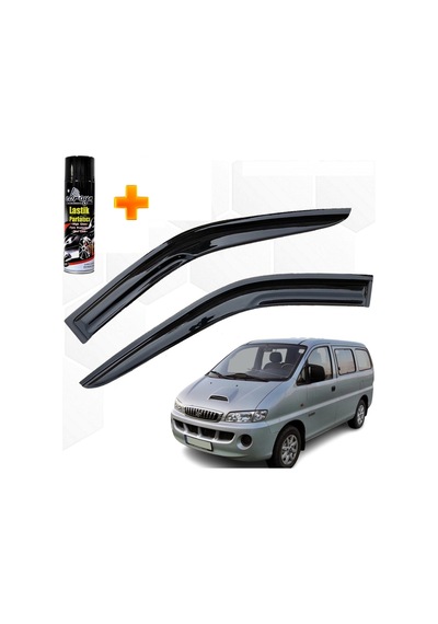 Hyundai Starex Mügen Cam Rüzgarlığı 2 Li Takım +500ml Lastik Parlatıcı