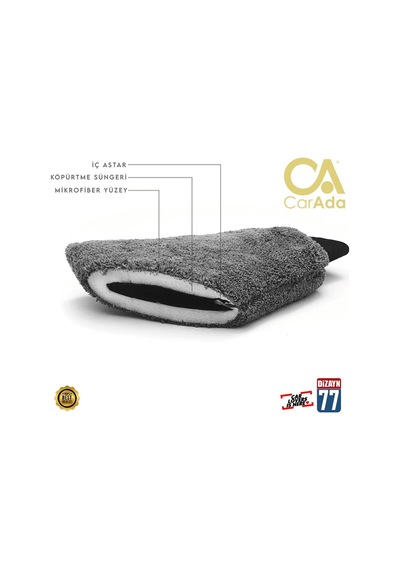 Elephant Mikrofiber Oto Yıkama Ve Cila Eldiveni