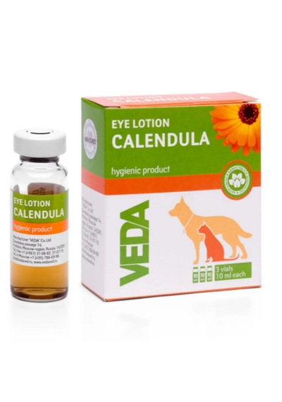 Vedavet Calendula Göz Temizleme Damlası 3x10ml Kedi Köpek Çapak Giderici