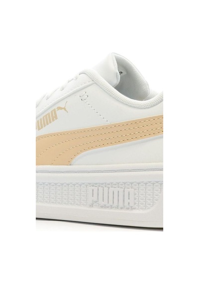 Puma Smash Platform V3 Kadın Sneaker Beyaz/pembe