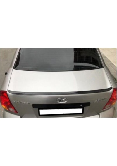 Spoiler Hyundai Admire Bagaj Üzeri Çıta Spoiler Pianoblack Parlak Siyah Çift Taraflı Bantlı 115 Cm
