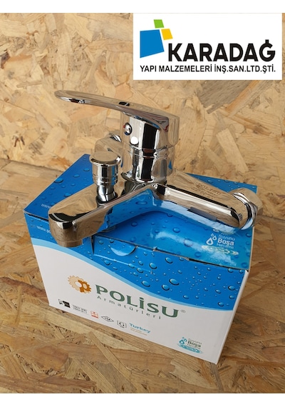 Polisu Zümrüt Banyo Bataryası Zmr395 Krom
