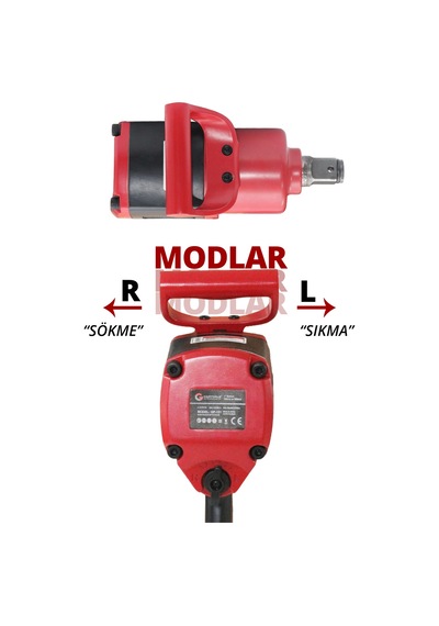 Gap Gp 101 1 Havalı Kısa Tip Somun Sökme