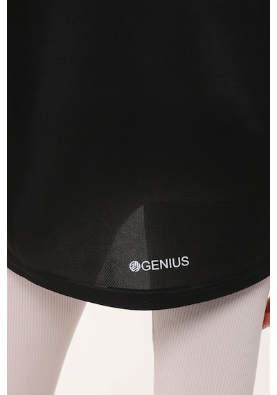 Genius Store Kadın Spor Tişört Baskılı Fitness Antrenman Fit Si