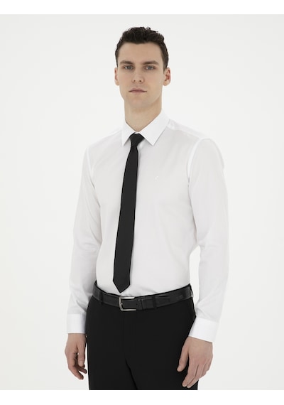 Pierre Cardin Erkek Beyaz Gömlek Basic 50286102-vr013 Beyaz
