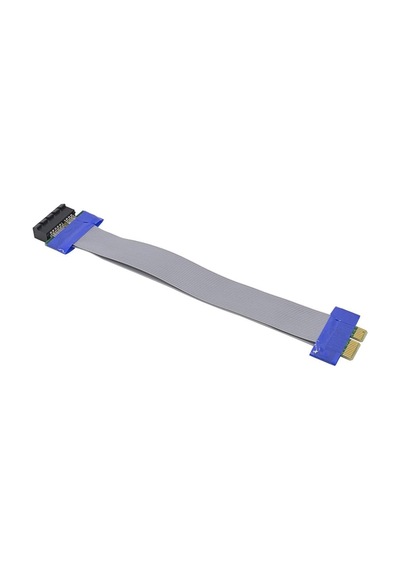 5146 Pcı-e Express 1x Dişi Erkek Riser Yükseltici 20 Cm Uzatma Kablosu Kablo