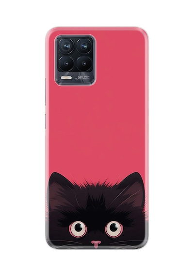 Realme 8 - 8 Pro Kılıf Boutique Baskılı Resimli Kedicik Pcode -022