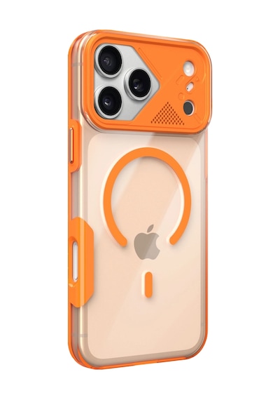 Joko Apple İphone 17 Pro Max Zinko Magsafe Kapak - Turuncu - Turuncu