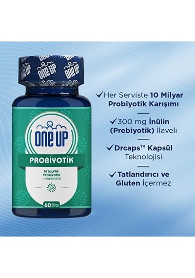 Probiyotik Prebiyotik 60 Kapsül Aromasız Renkli