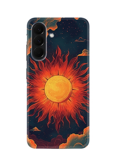 Samsung Galaxy Uyumlu A37 Sm-a376b Kılıf Boutique Baskılı Resimli Güneş Pcode -017