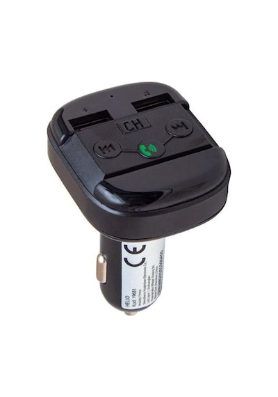 Ayt Hello Hl-19681 X12 Handsfree Çift Usb Sd Bluetooth 12-24 Volt Fm Transmitter Oto Araç Çakmaklık Müzik Bağlantı Cihaz