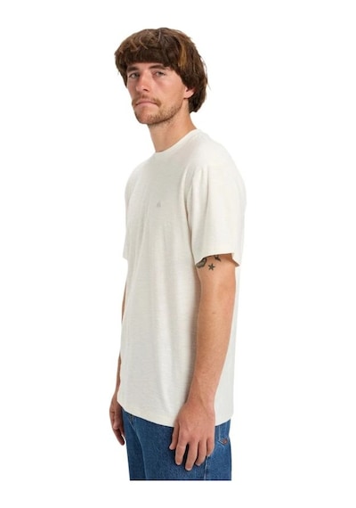 Quiksilver Slub Roundneck Erkek Tişört Beyaz Eqykt04391 Bej