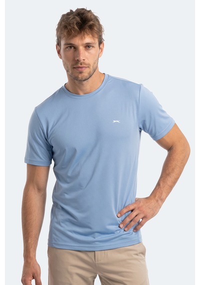 Slazenger Hardflex Erkek Açık Mavi Tişört