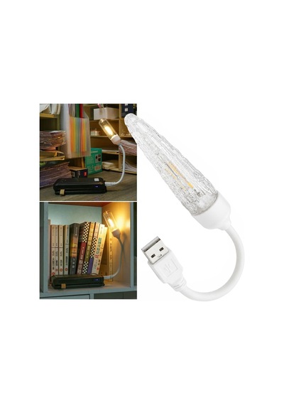 Powermaster Pm-25793 Esnek Gövdeli Usb Günışığı Cob Led Edison Masa Ve Kitap Okuma Lambası Diğer