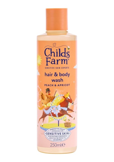 Childs Farm Şeftali ve Kayısı Özlü Çocuk Saç Ve Vücut Şampuanı 250 Ml
