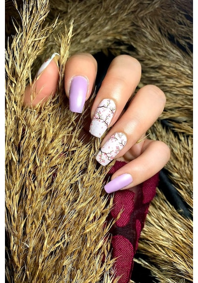Kiraz Tırnak Dövmesi, Tırnak Tattoo, Nail Art, Tırnak Sticker