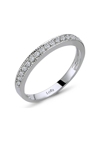 Lova 0,23 Karat Pırlanta Yarımtur Yüzük - 1030150