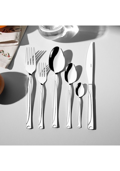 Nehir Fiesta Sade 6 Kişilik 36 Parça Çatal Kaşık Bıçak Takımı Diğer
