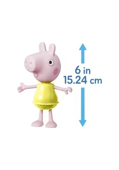 Hasbro G1017 Peppa Pig 6'' Figür Ve Kiyafet Dolabi