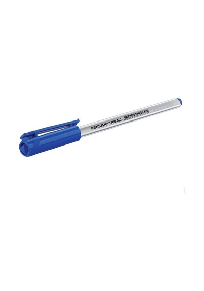 Pensan 1003 Triball Mavi Tükenmez Kalem - 12'li Paket