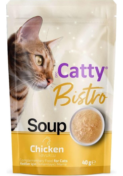Catty Bistro Tavuklu Kedi Çorbası 40 Gr