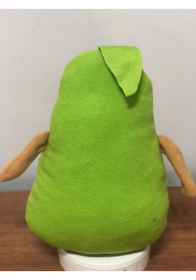 Sevimli Avokado Meyve Peluş Oyuncak 40 Cm Hediyelik Uyku Arkadaşı Yeşil