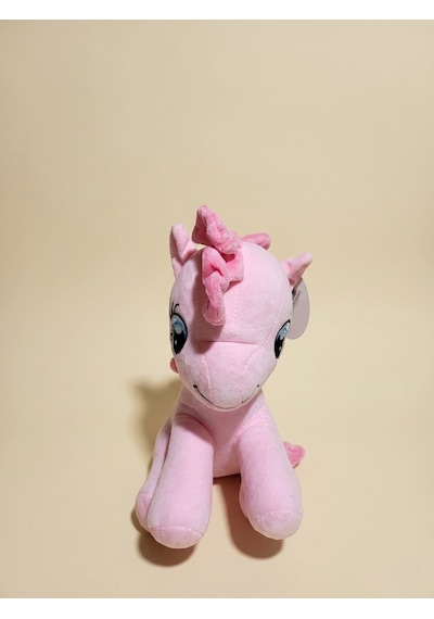 Peluş Unıcorn At 30 Cm-pembe